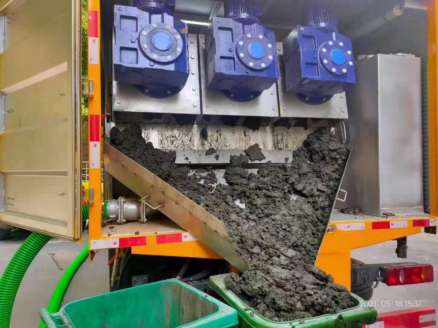 石泉化粪池清掏城市维护站-泥浆净化干湿分离处理